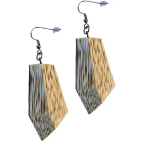 Orecchini Sudan Palmwood