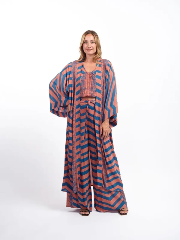 Pantaloni boho con cintura taglio ampio Ilaria