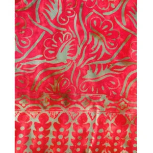 Sarong pareo e telo mare Batik con elastico abbinato gratis