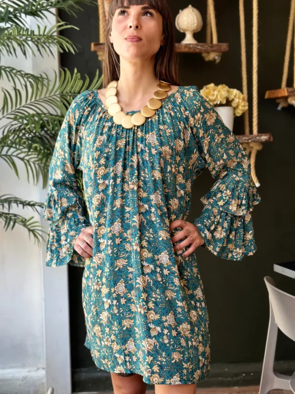 Vestito blusa Soluna rayon corto