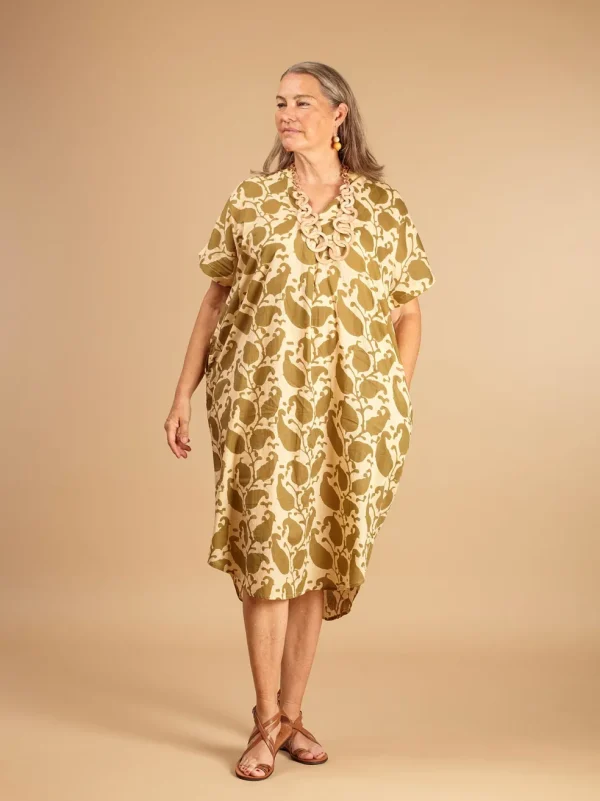 Vestito caftano cotone Natalia
