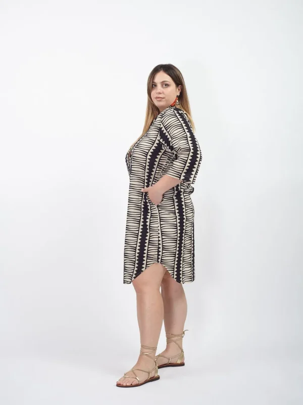 Vestito Camicione cotone fantasia boho Kim