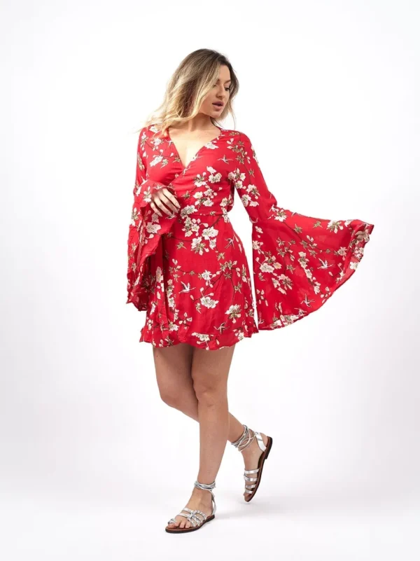 Vestito Kimono corto Margherita