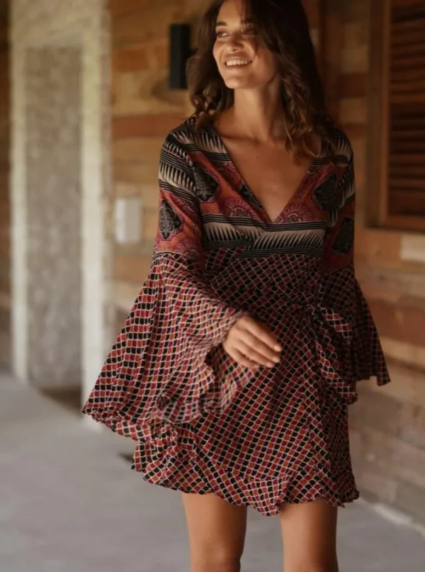 Vestito Kimono corto Margherita