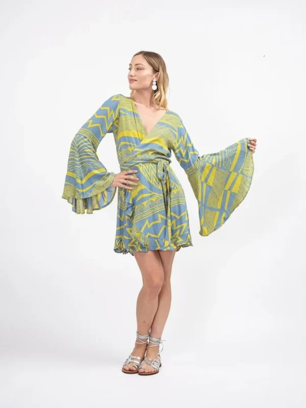 Vestito Kimono corto Margherita