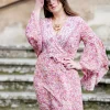 Vestito Kimono Megan Wrap