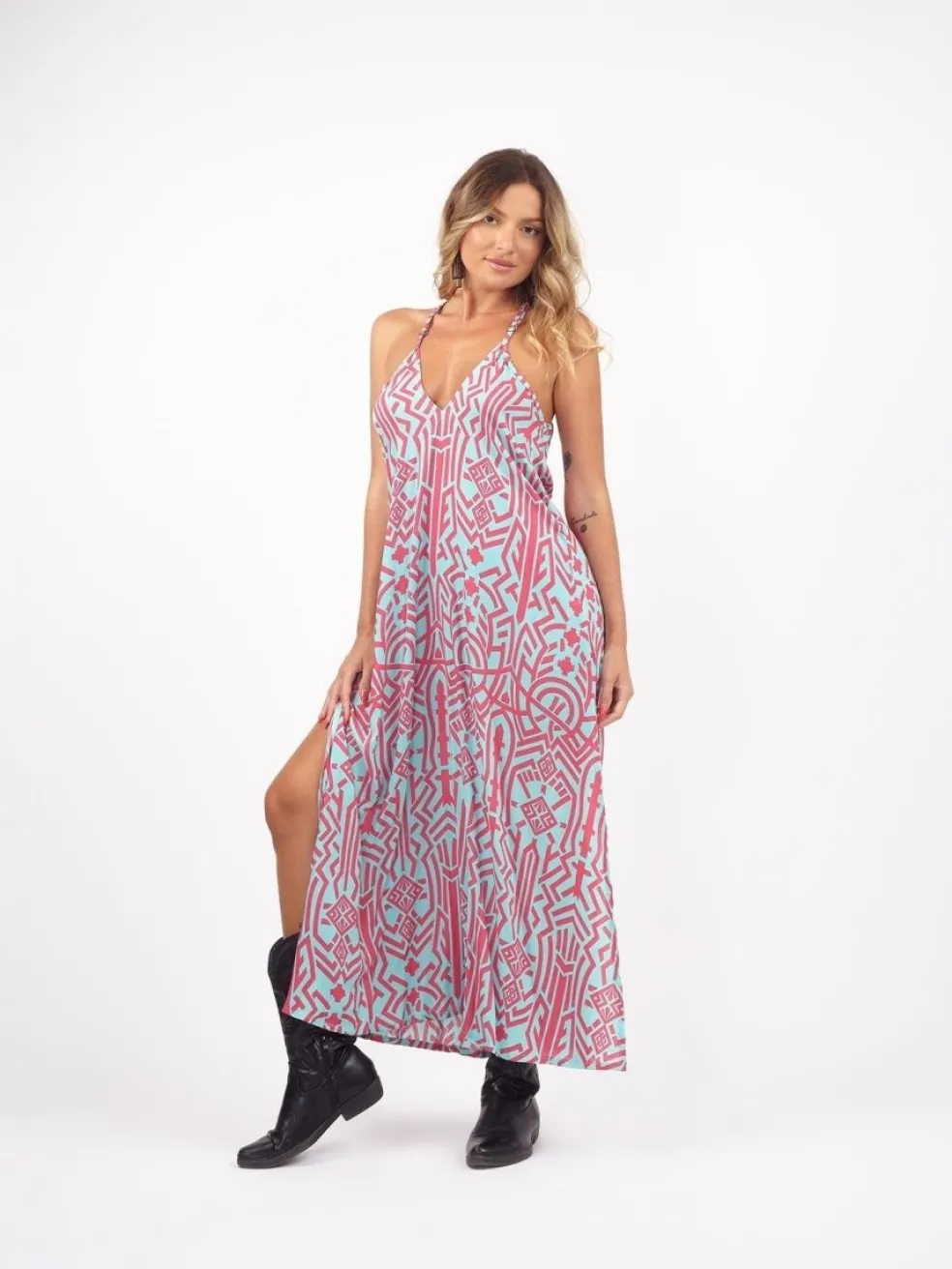 vestito_lungo_boho_spacch_1.webp Vestito lungo boho spacchi laterali rayon Darya