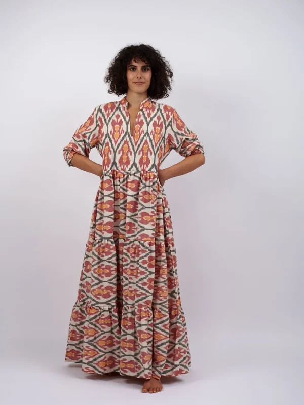 Vestito lungo cotone Shobha