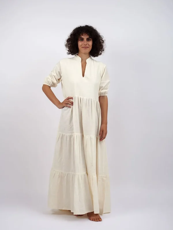 Vestito lungo cotone Shobha