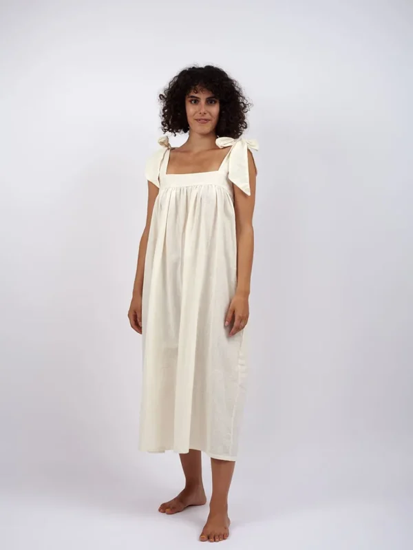 Vestito lungo cotone Vimla