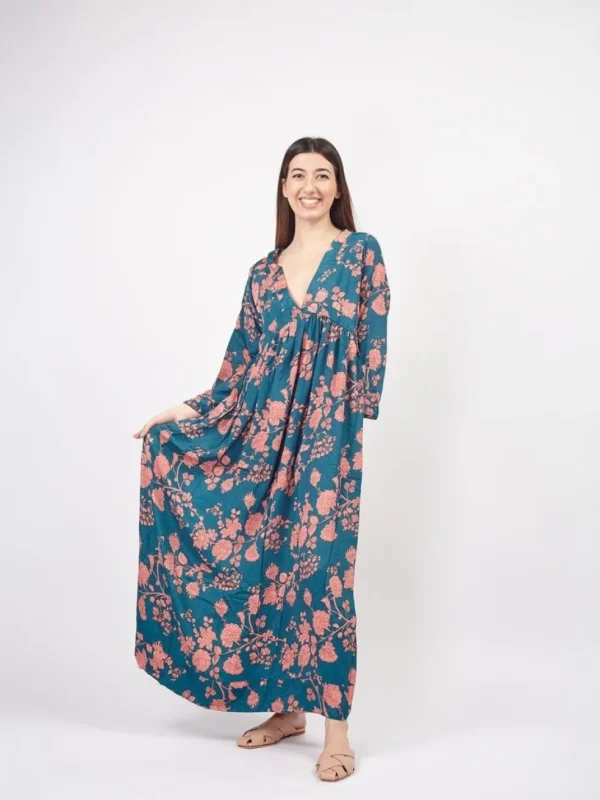 Vestito lungo in seta elegante Vanessa