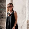Vestito lungo rayon Kati