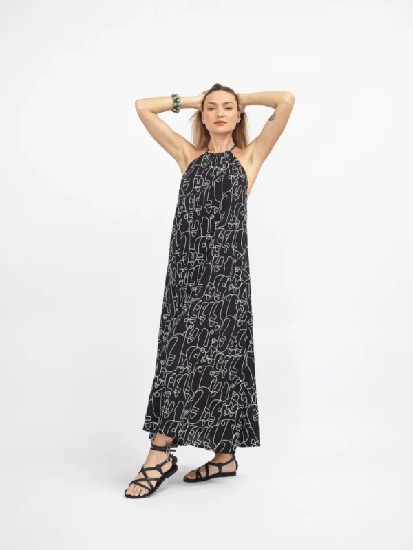 Vestito lungo rayon leggero Steph