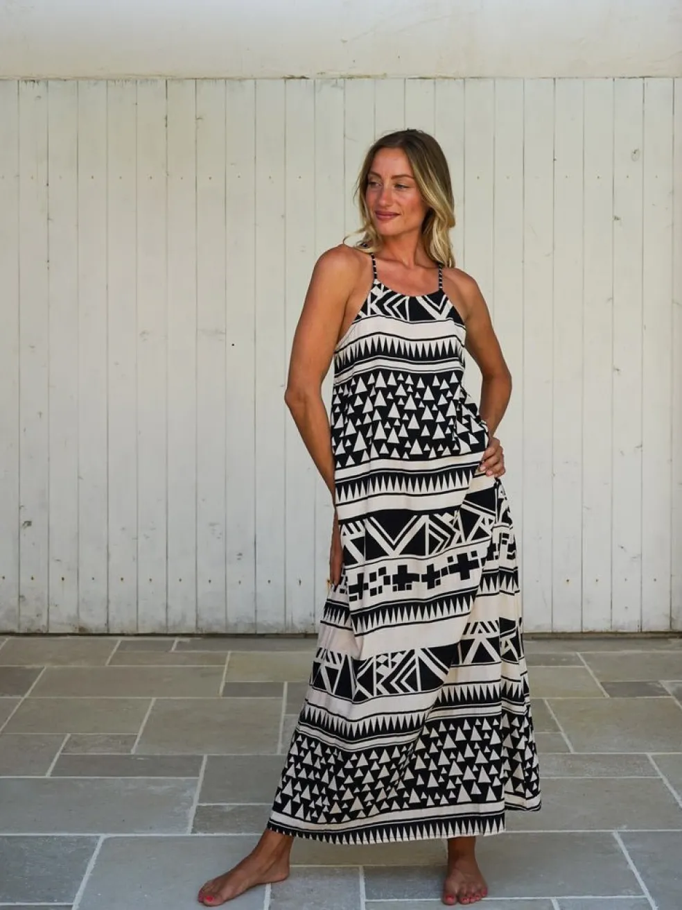vestito_lungo_rayon_scoll_0.webp Vestito lungo rayon scollo halter quadrato Sveva
