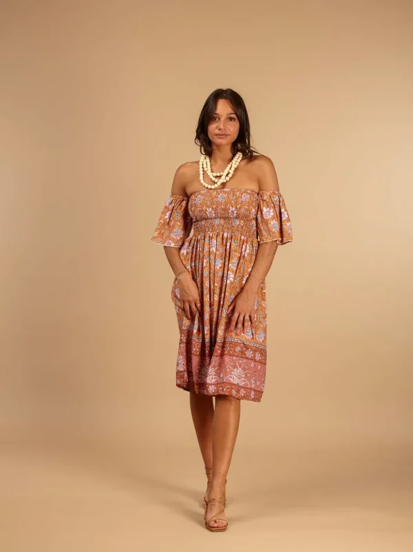 Vestito midi rayon Fabiana