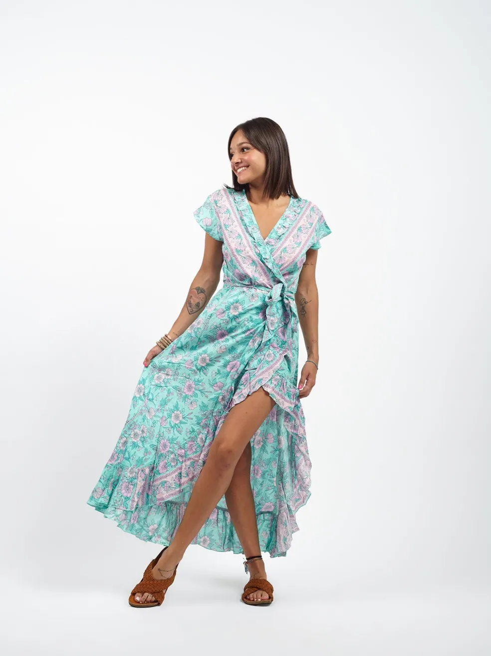 vestito_midi_wrap_rayon_c_2.webp Vestito midi wrap rayon con rouches Melissa