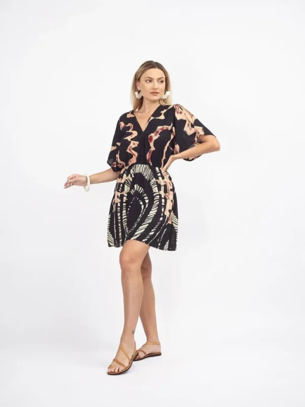 Vestito rayon corto leggero Mirka