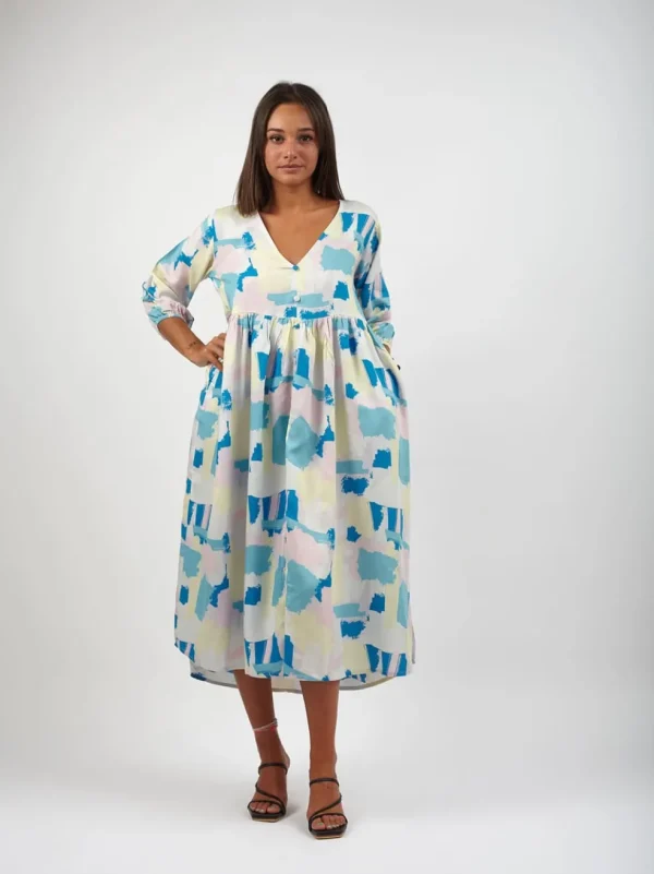 Vestito rayon midi over Matilda