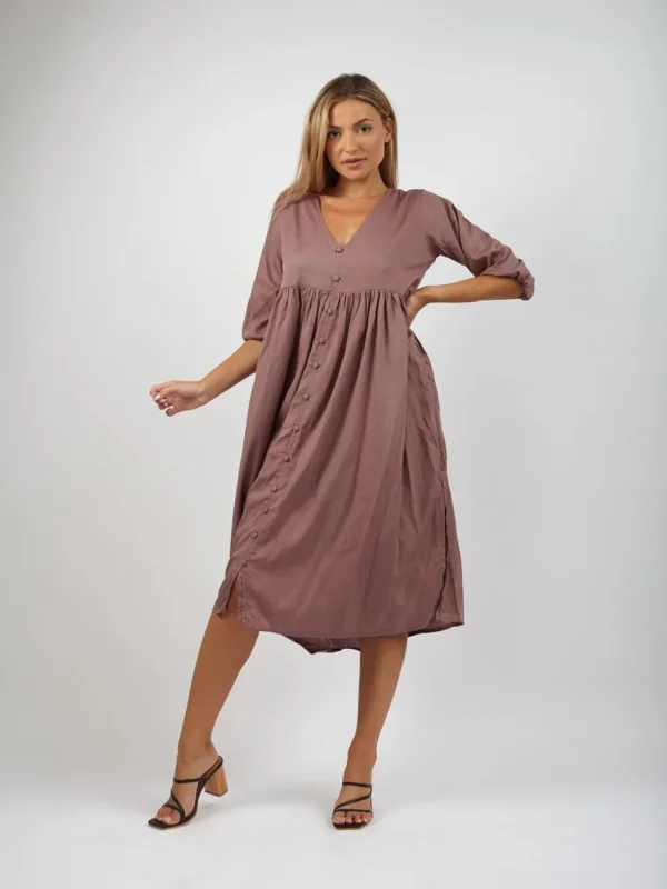Vestito rayon midi over Matilda